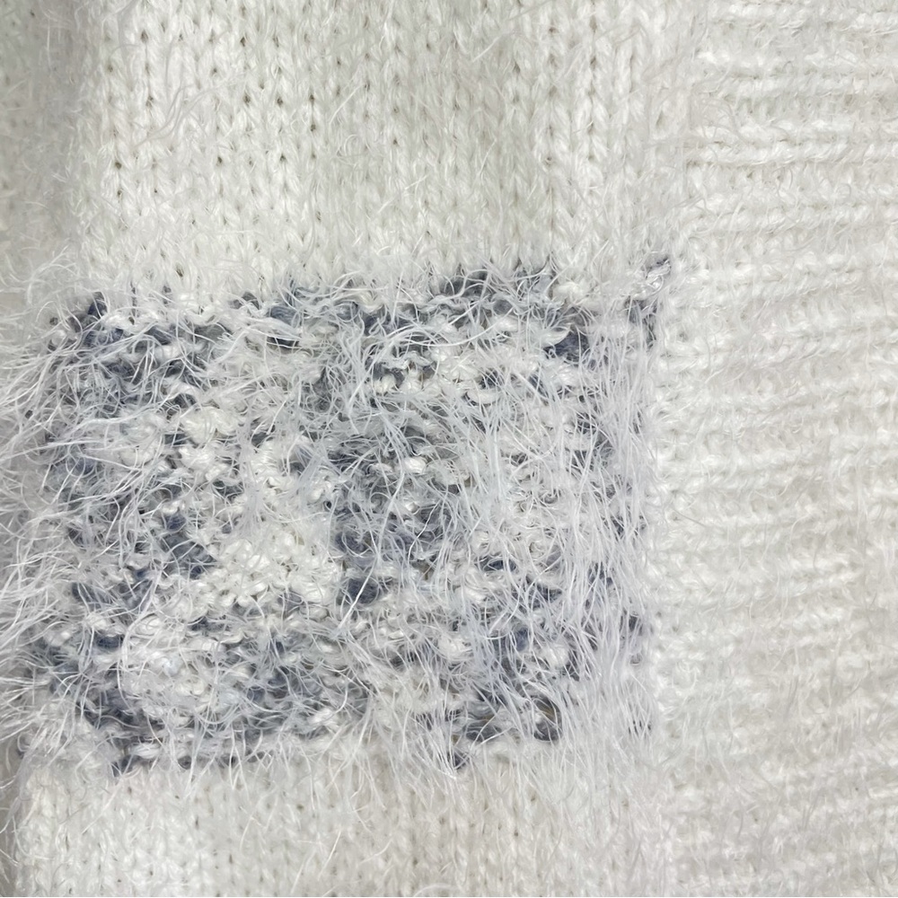 Peyton Primrose Open Front Striped Fuzzy Knit Car… - image 6